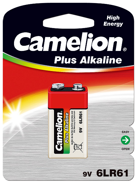 Camelion 9V Ultra PLUS alkáli tartós elem