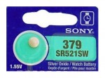 Sony 379 SR63 SR521 AG0 1,55V ezüst-oxid gombelem